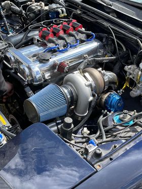 MAZDA MIATA MX5 1.6 Custom Made Stainless Steel Top Mount Tubular Turbo Manifold