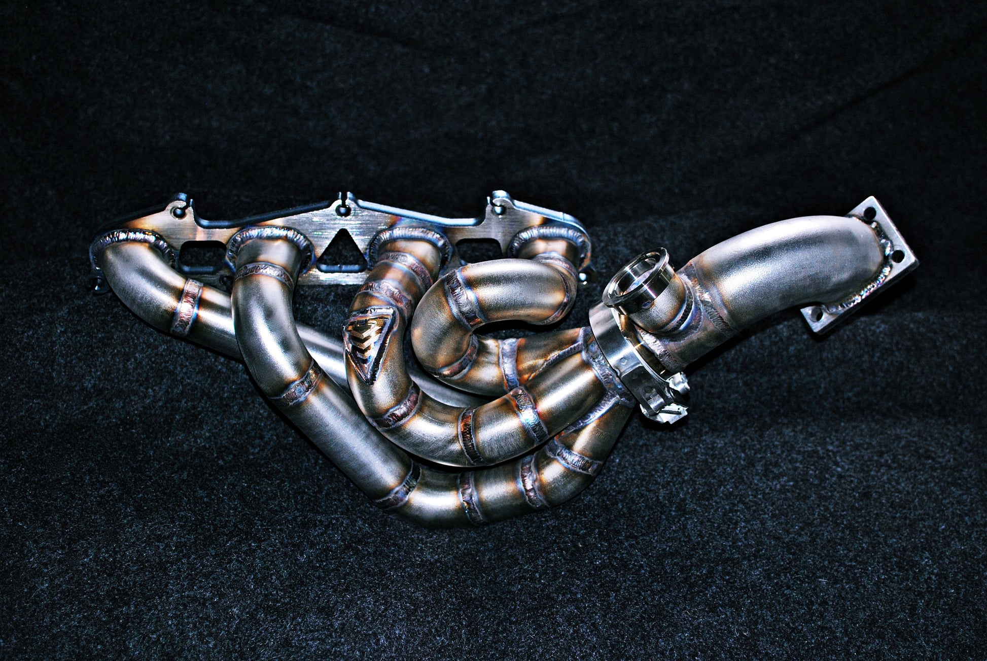 SAAB 900NG 9-3 9-5 9000 B204 B234 B205 B235 2.0 2.3 Stainless Side Mount / Side Winder Gearbox Tubular Manifold