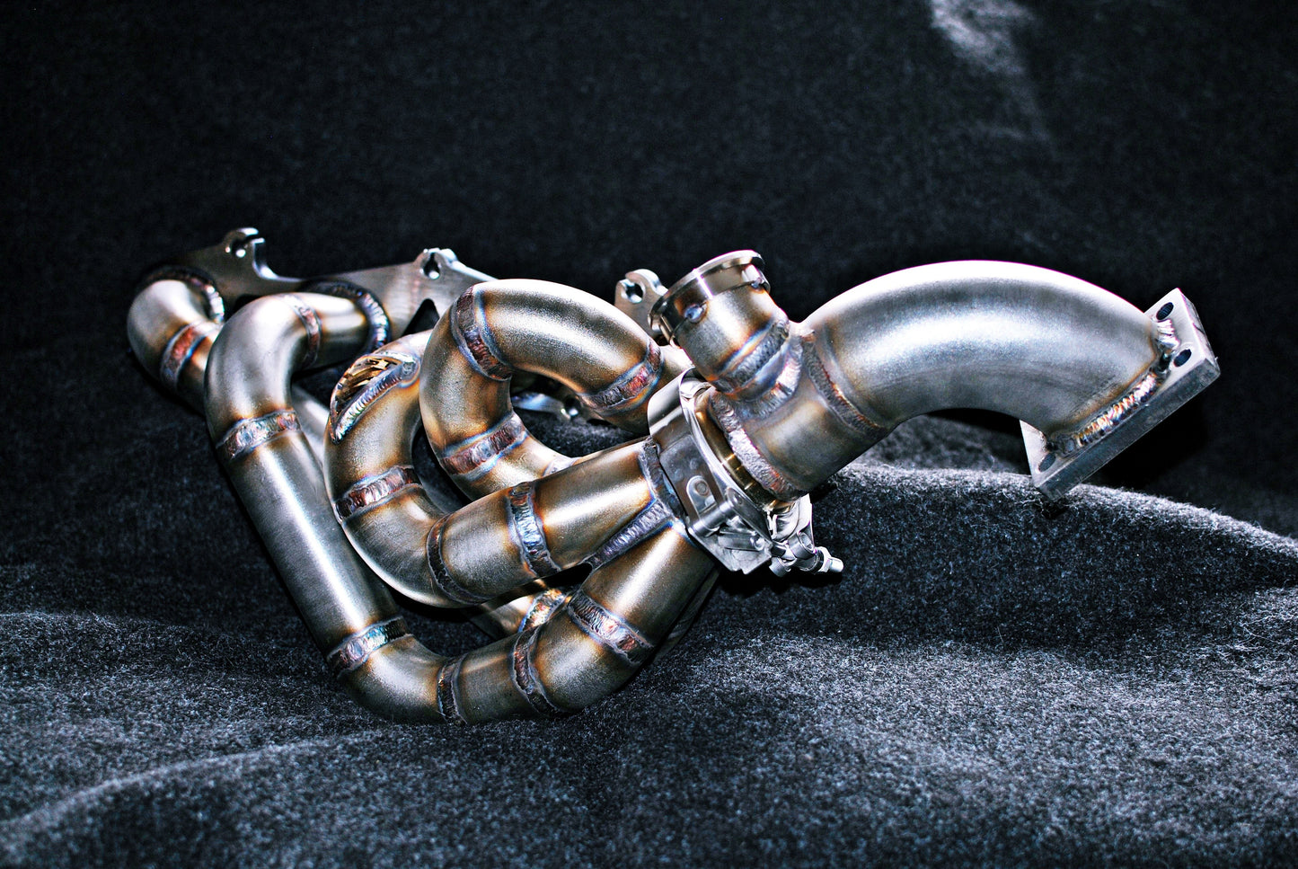 SAAB 900NG 9-3 9-5 9000 B204 B234 B205 B235 2.0 2.3 Stainless Side Mount / Side Winder Gearbox Tubular Manifold