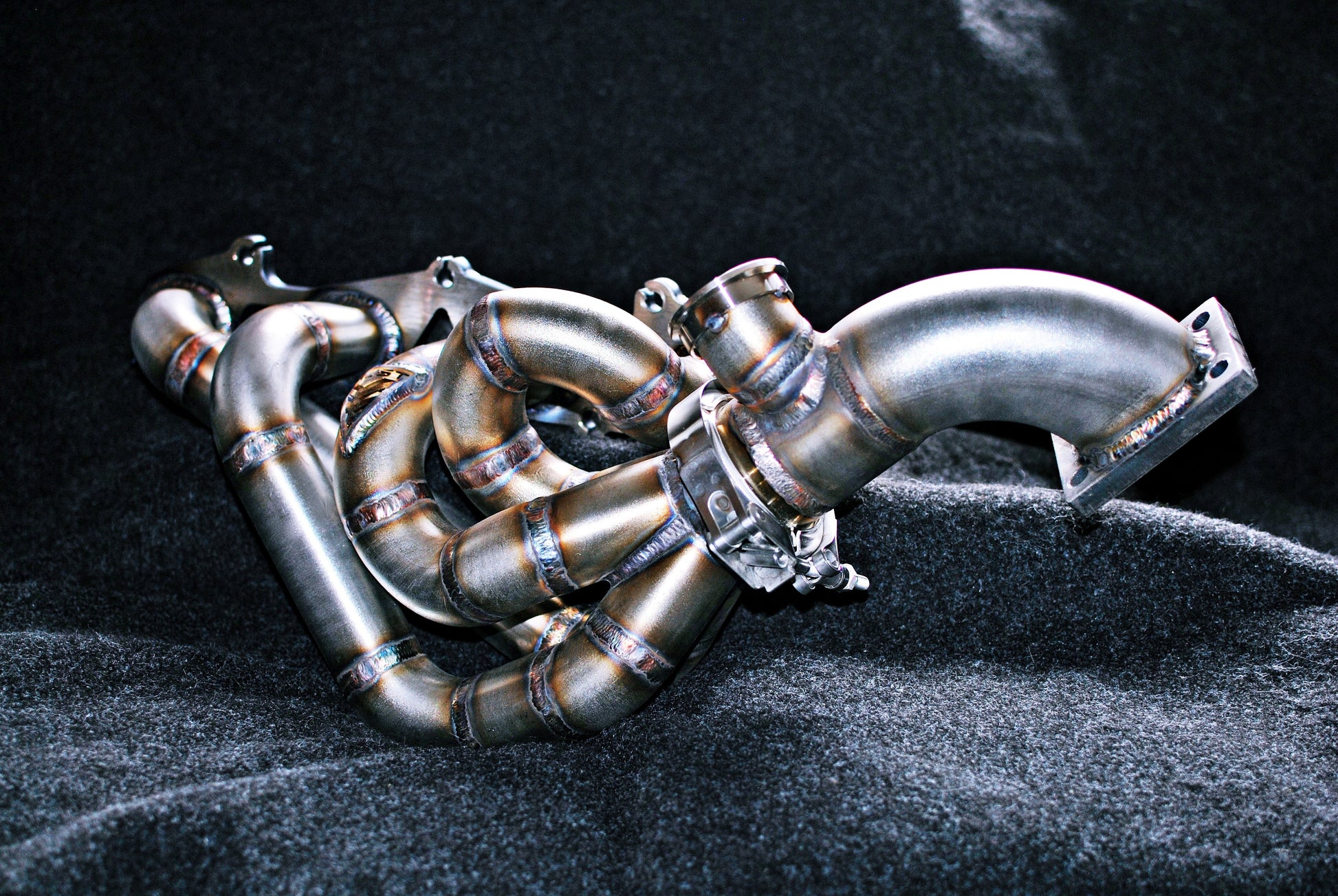 SAAB 900NG 9-3 9-5 9000 B204 B234 B205 B235 2.0 2.3 Stainless Side Mount / Side Winder Gearbox Tubular Manifold