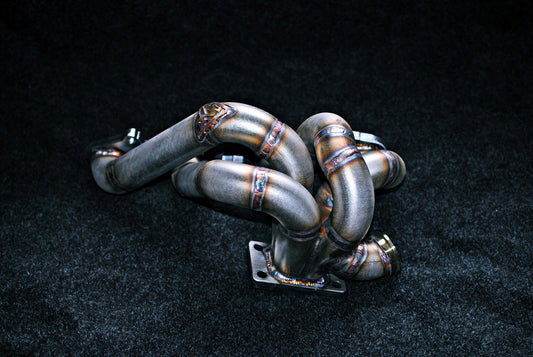 Saab GT28 GT30 GT35 / Holset HY-35 Custom Made Stainless Tubular Manifold 900NG 9-3 9-5 B2*4 B2*5 Engines