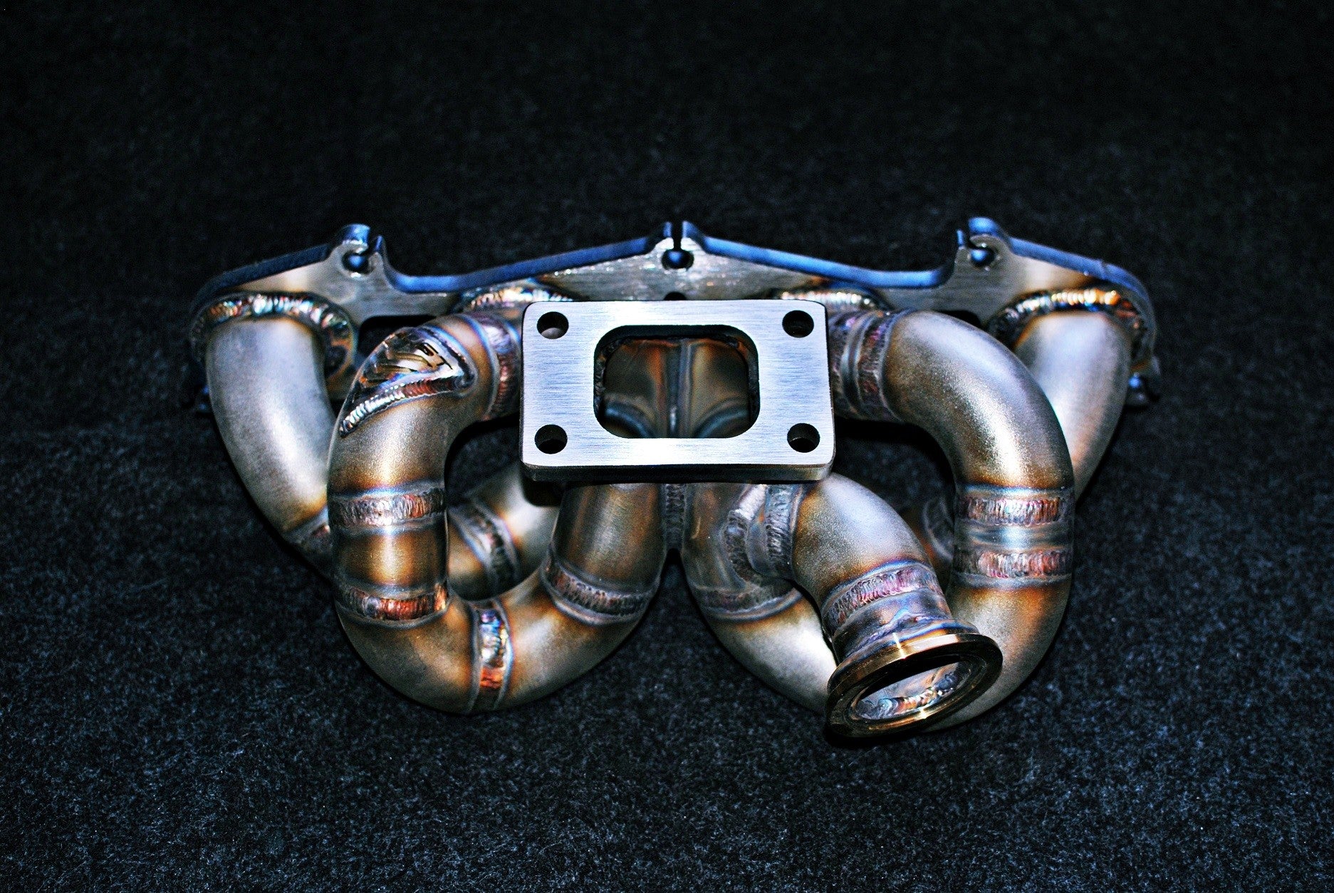 SAAB RWD 900NG 9-3 9-5 9000 B204 B234 B205 B235 2.0 2.3 Custom Made Stainless Top Mount Tubular Manifold
