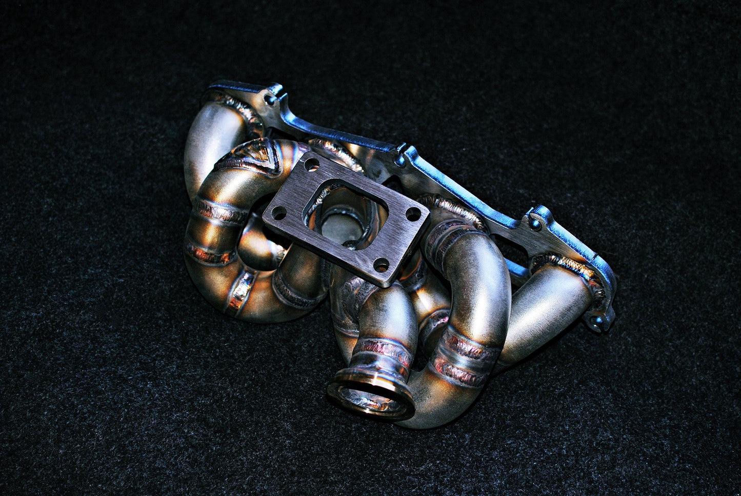 SAAB RWD 900NG 9-3 9-5 9000 B204 B234 B205 B235 2.0 2.3 Custom Made Stainless Top Mount Tubular Manifold
