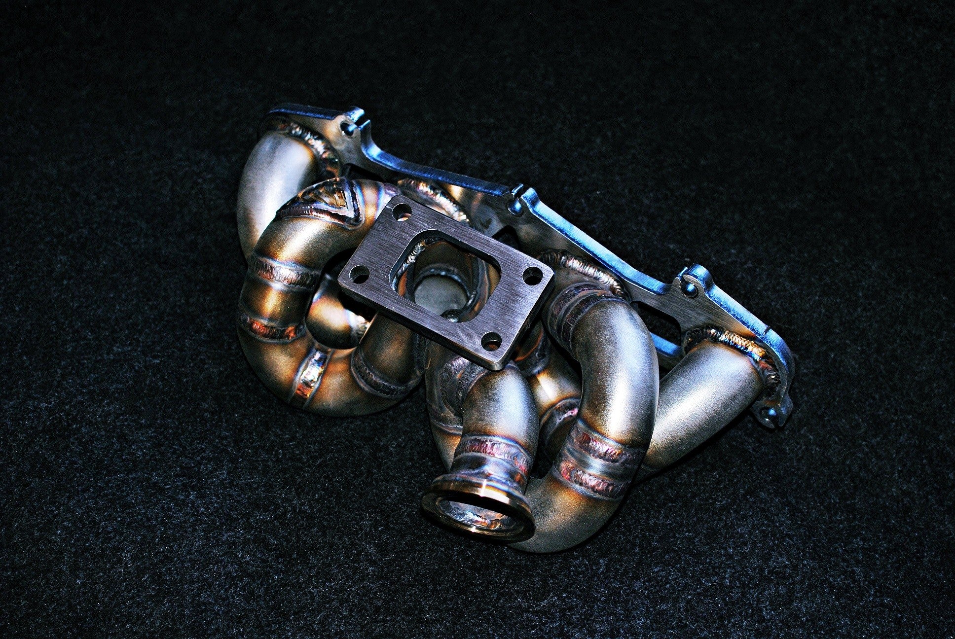 SAAB RWD 900NG 9-3 9-5 9000 B204 B234 B205 B235 2.0 2.3 Custom Made Stainless Top Mount Tubular Manifold