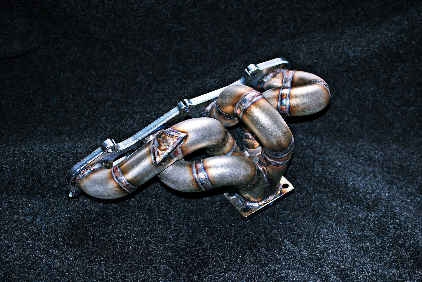Saab 900 9-3 9-5 B204 B205 B235 T25 TD-04 GT-17 Turbo Custom Made Stock Position Stainless Steel Tubular Manifold