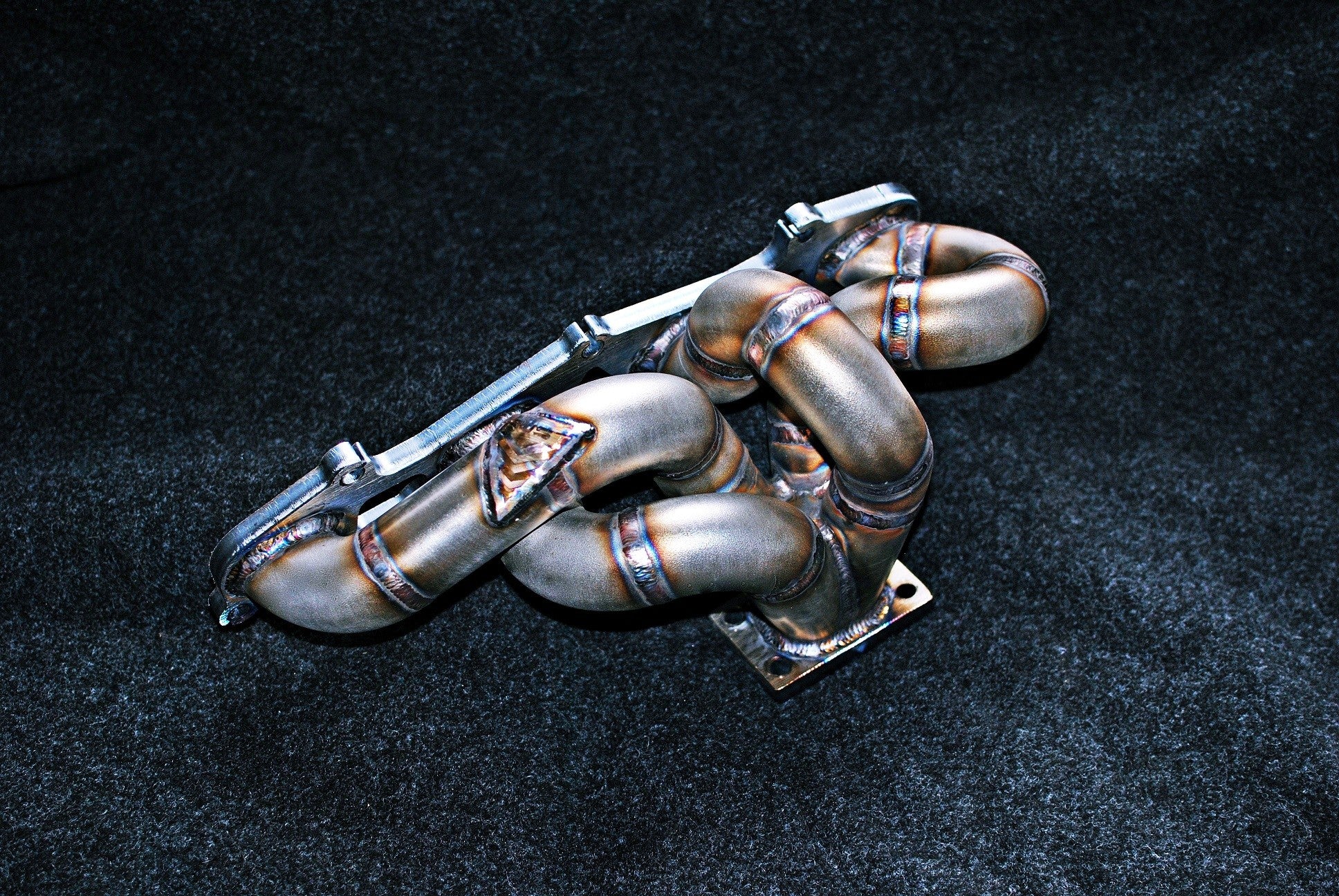 Saab 900 9-3 9-5 B204 B205 B235 T25 TD-04 GT-17 Turbo Custom Made Stock Position Stainless Steel Tubular Manifold