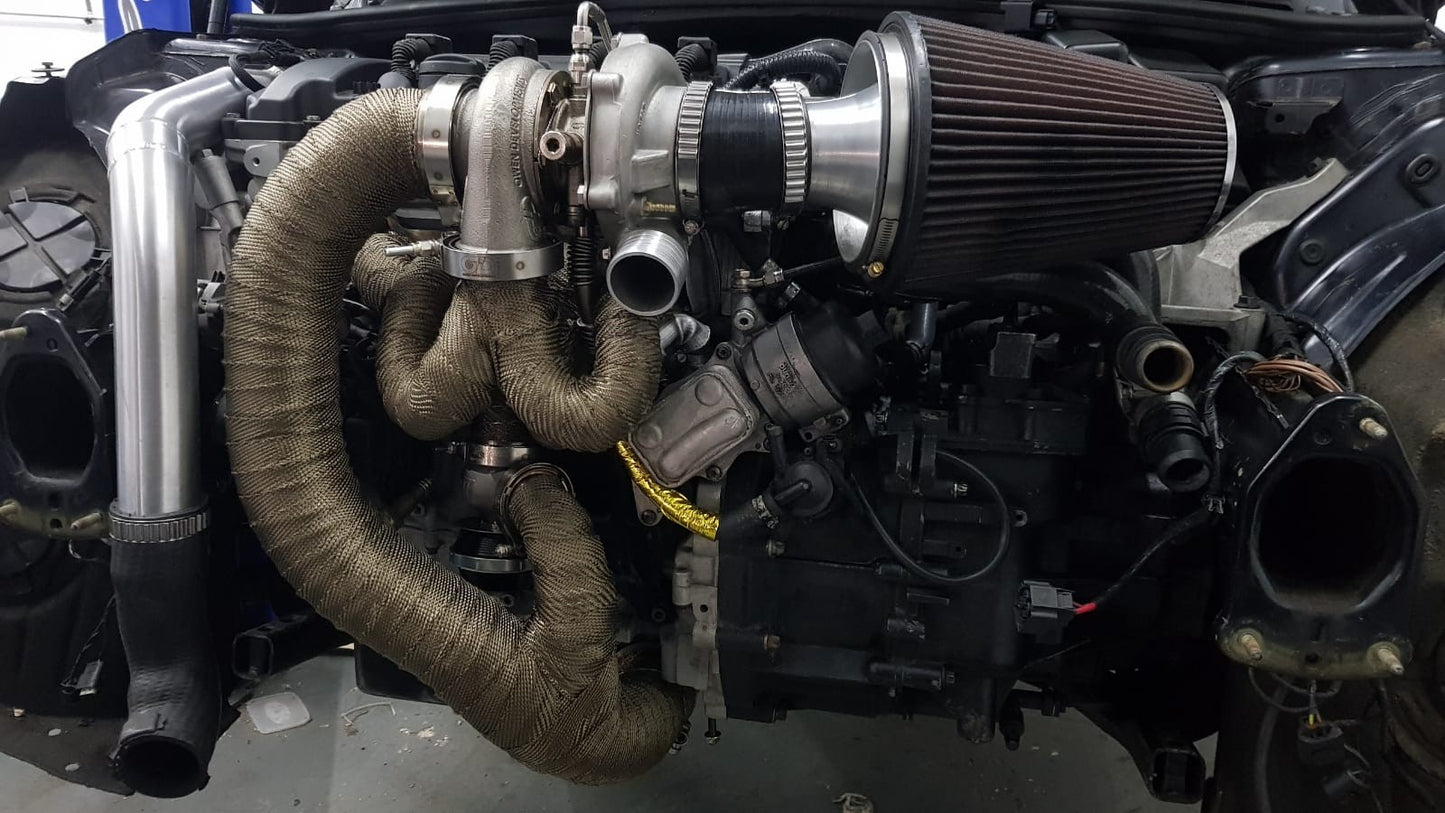 MINI 1.6 Turbo R55 R56 R57 Custom Made Stainless Steel Tubular Manifold