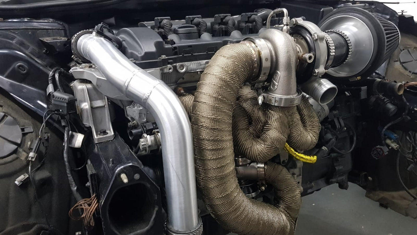 MINI 1.6 Turbo R55 R56 R57 Custom Made Stainless Steel Tubular Manifold