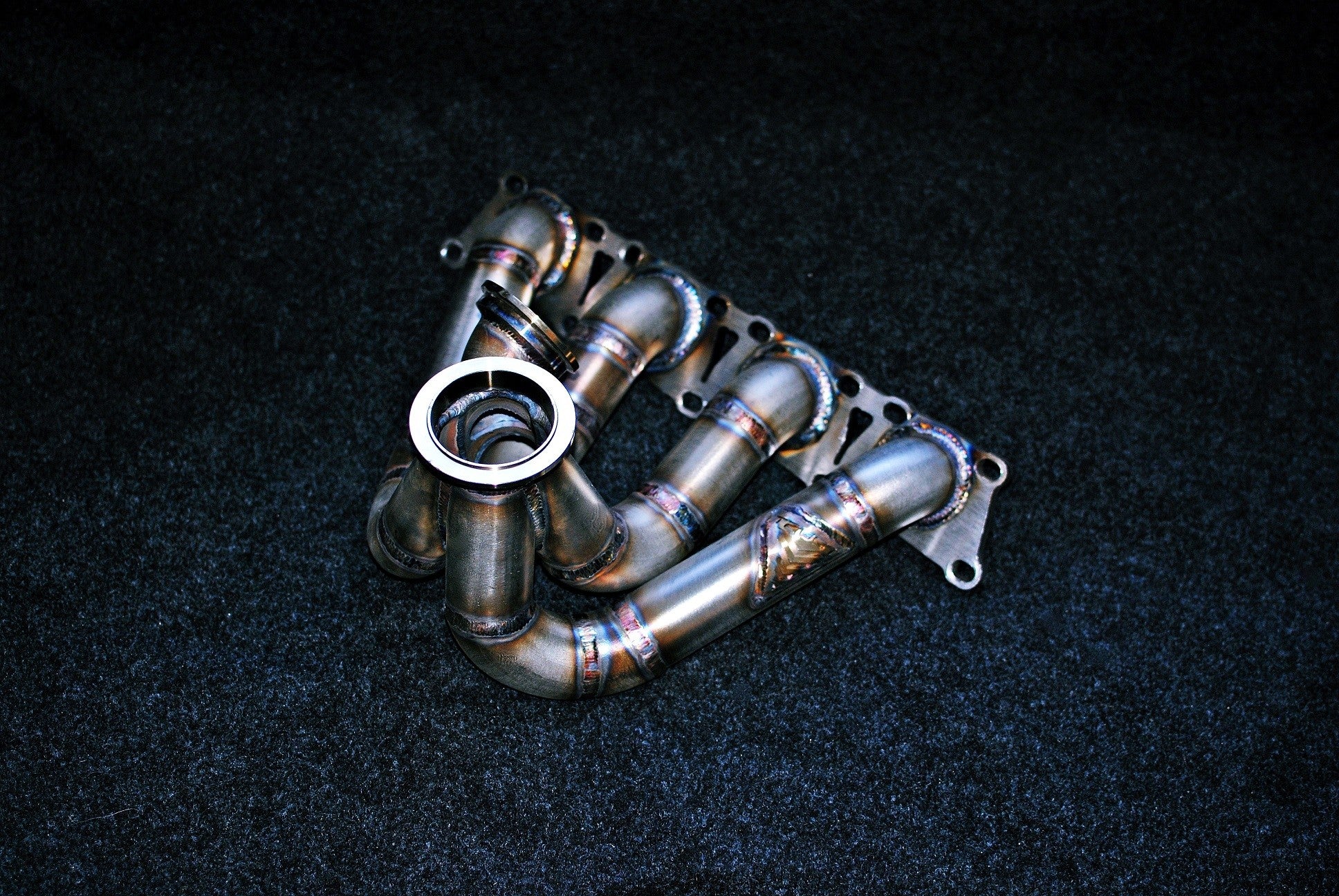 Audi Skoda VW 1.8T 20V A4 B5/B6 Longitudinal Mounted Stainless Steel Tubular Manifold Stainless Steel Tubular Manifold