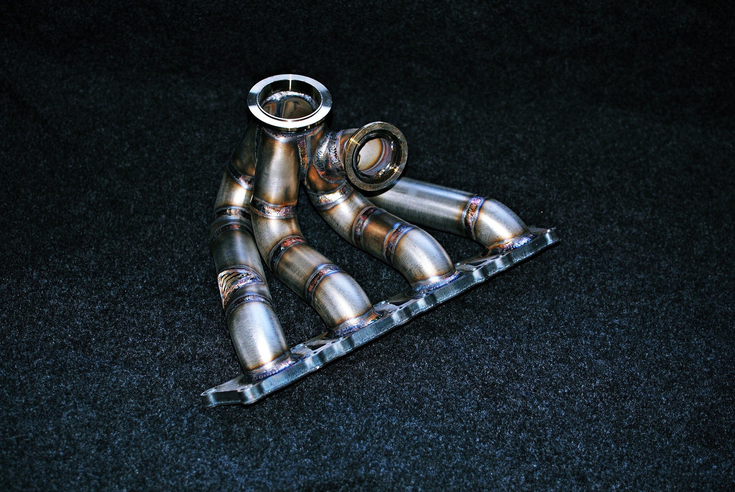Audi Skoda VW 1.8T 20V A4 B5/B6 Longitudinal Mounted Stainless Steel Tubular Manifold Stainless Steel Tubular Manifold