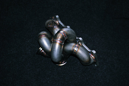 Mitsubishi Evo 4 / 5 / 6 / 7 / 8 / 9 T3 Borgwarner / Garrett GT30 / GT35 Custom Made Tubular Manifold