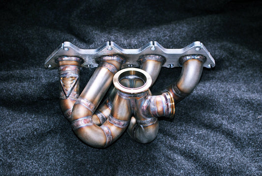 Renault Megane 2 & 3 RS 225 Custom Made Stainless Steel Tubular Manifold G25 G30 GTX28 GTX30 GT28 GTX30