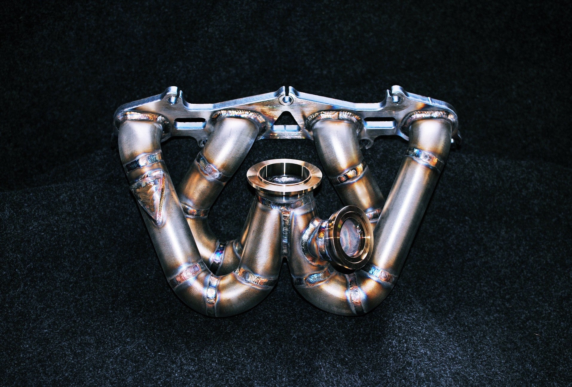 SAAB 900NG 9-3 9-5 9000 B204 B234 B205 B235 2.0 2.3 Custom Made Stainless Top Mount Tubular Manifold