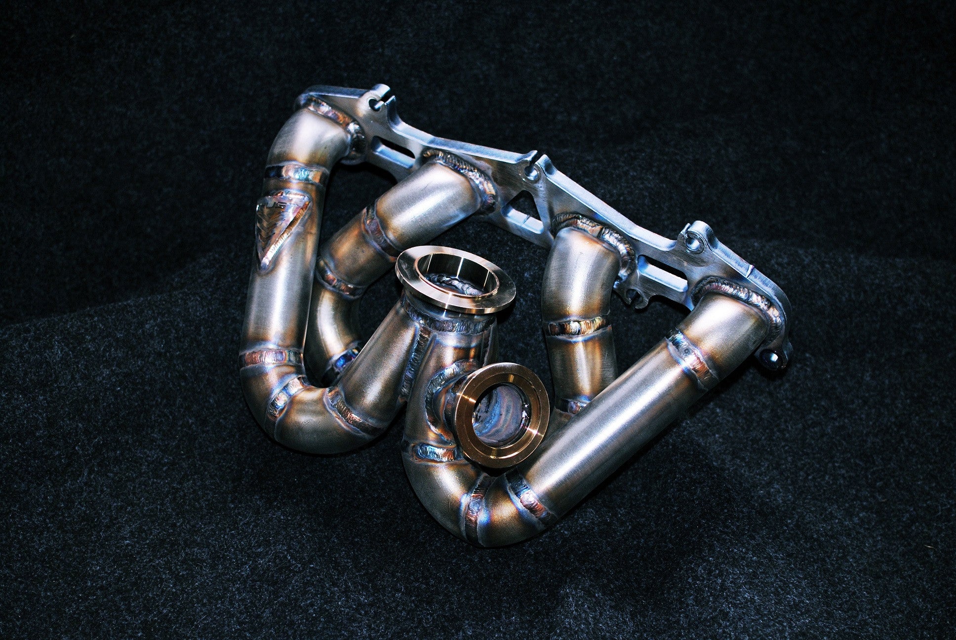 SAAB 900NG 9-3 9-5 9000 B204 B234 B205 B235 2.0 2.3 Custom Made Stainless Top Mount Tubular Manifold